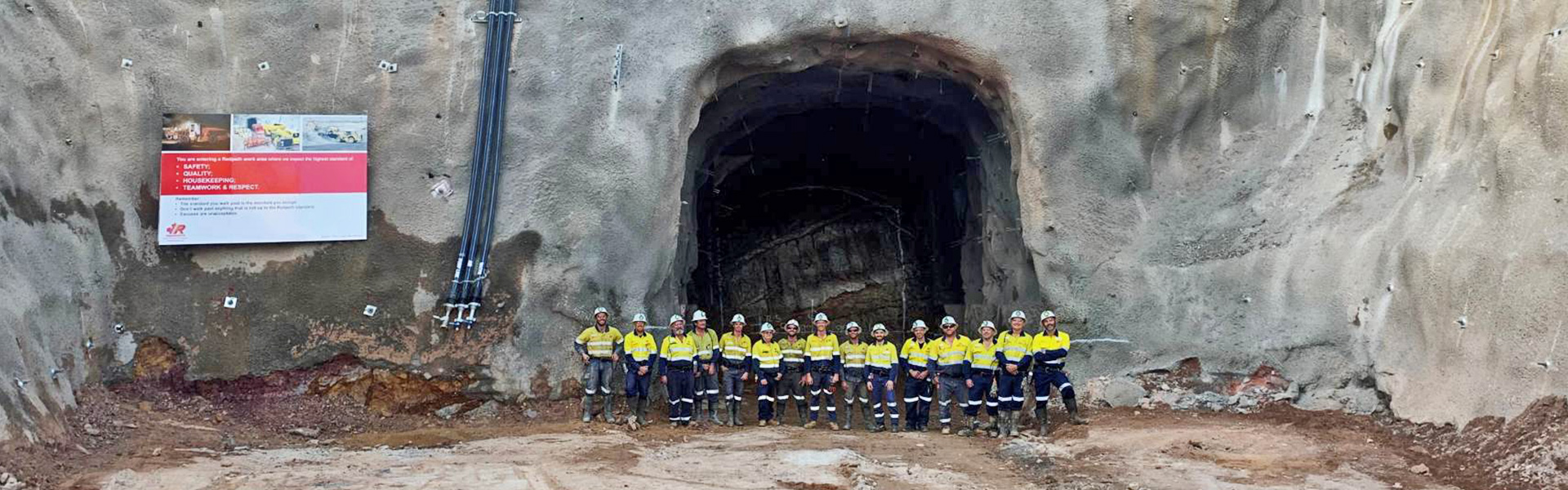 Redpath leads the establishment of the Federation Mine as a greenfield project, developing the site from the ground up near Aurelia Metals' Hera Mine (Australia).